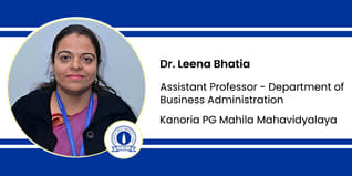 Kanoria PG Mahila Mahavidyalaya, Assistant Professor - Department of Business Administration: Dr. Leena Bhatia Interview